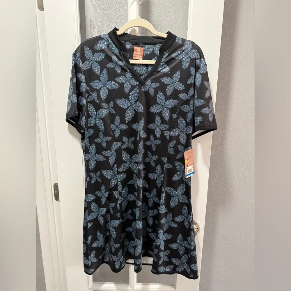NWT Ben Hogan Women's Pixel Floral Dress - Picture 3 of 9
